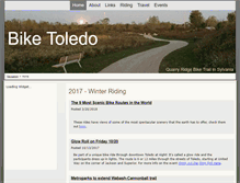 Tablet Screenshot of biketoledo.com